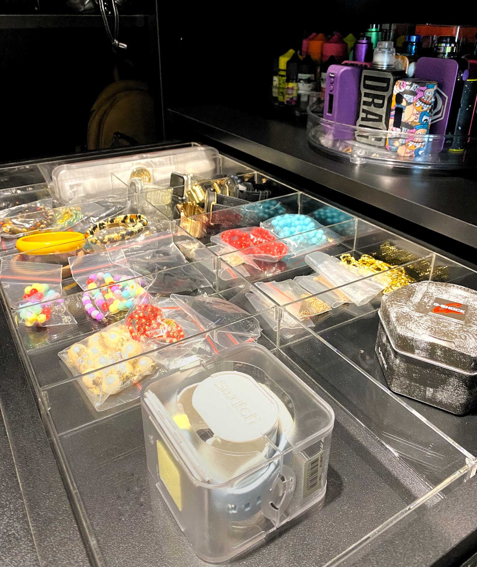 Mycro custom storage acrylic 1
