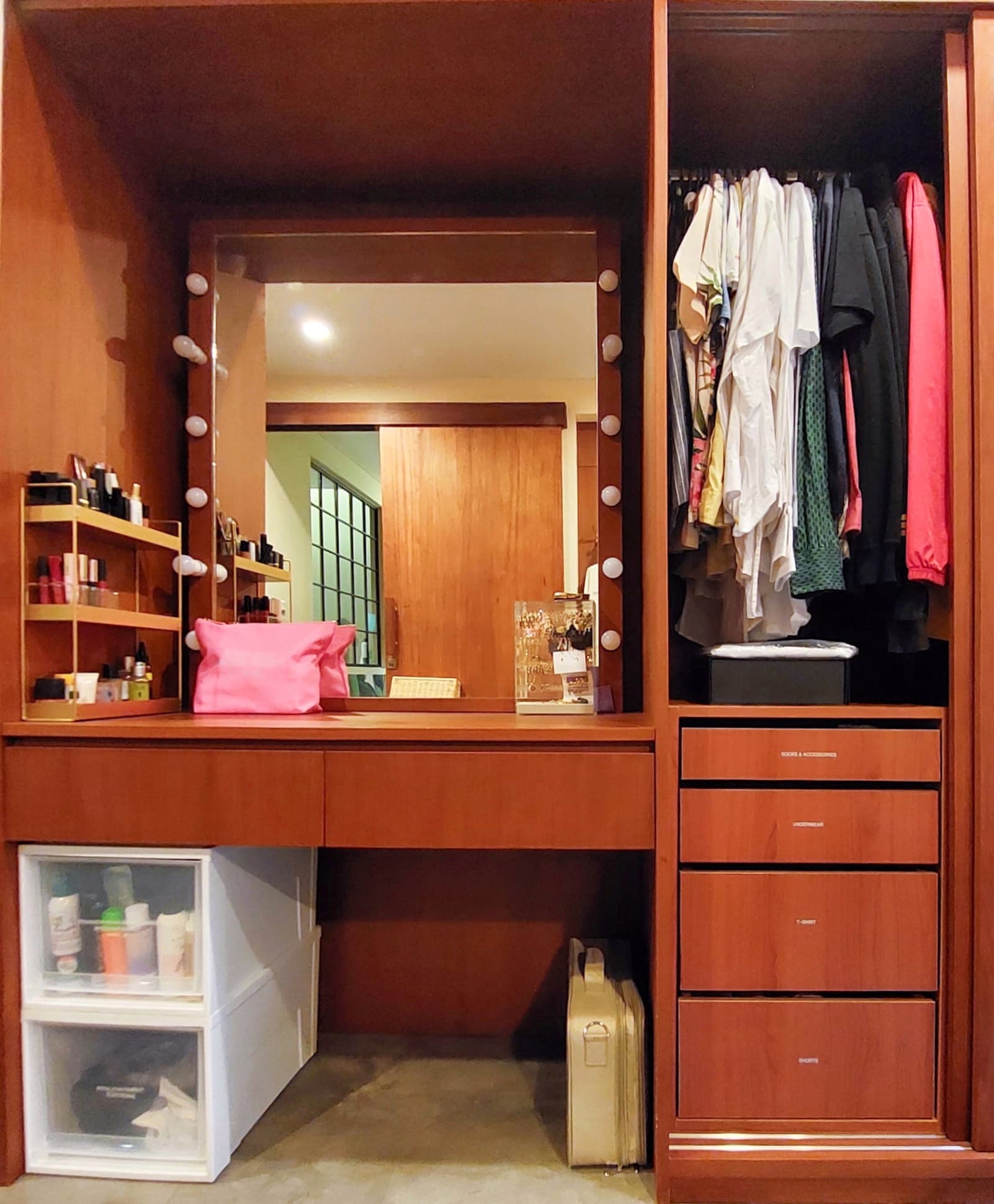 Mycro custom storage kayu 4